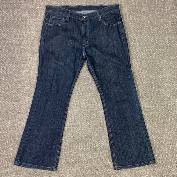Levi's 527 Bootcut Jeans Men's 40 x 30 Blue Cotton 05527-4010 Boot Cut Denim - Picture 1 of 14
